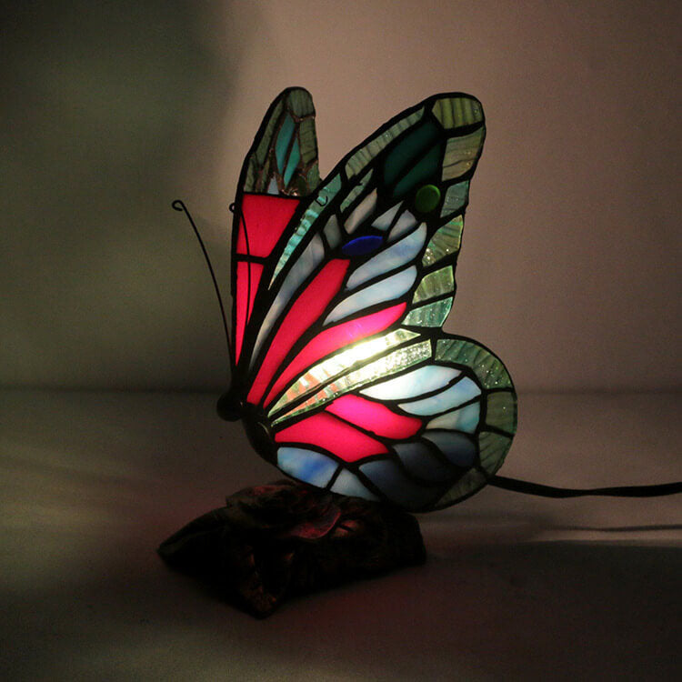 ButterLume – Tiffany Glas Sommerfugle Natlampe