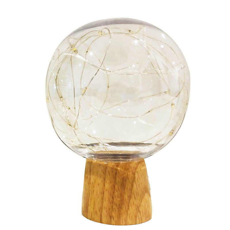 StarGleam – LED bordlampe med stjerneklar nat design