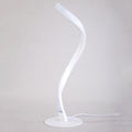 LumiTwist – Slank LED Bordlampe med Moderne Snoet Design