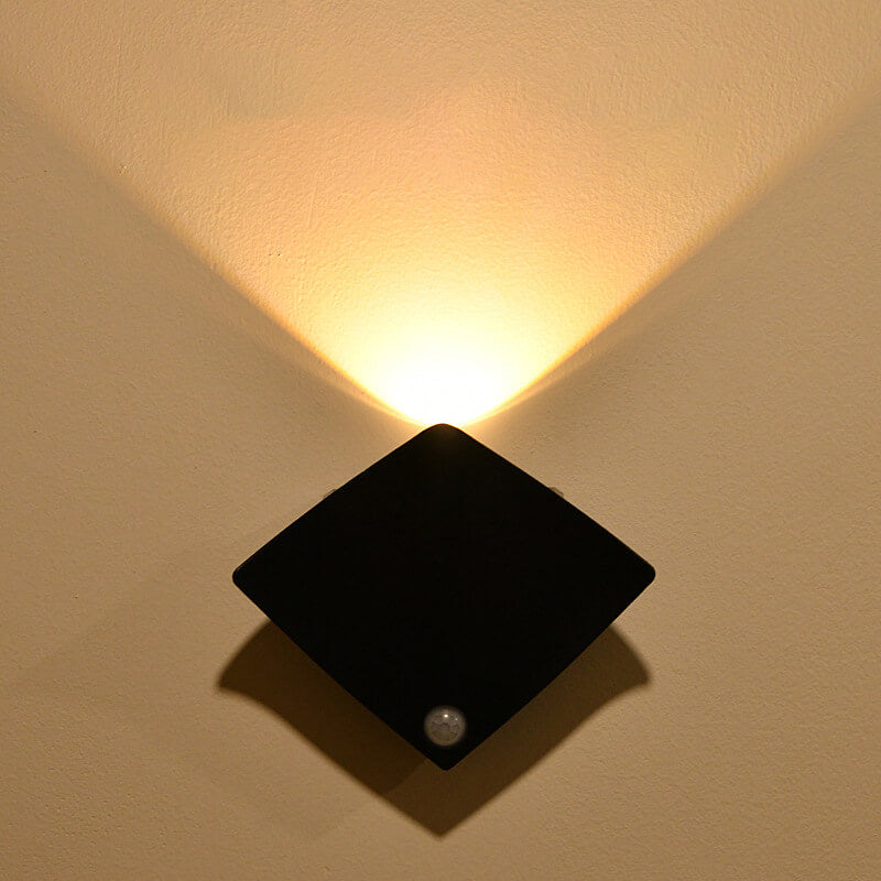 RayGlow – Moderne Rokkeformet LED Væglampe