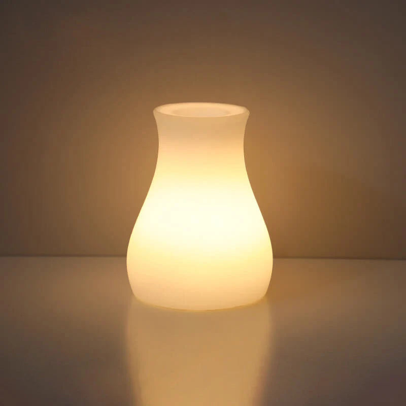 LumoForm – Geometrisk-formet LED-bordlampe med fjernbetjening og stemningsindstillinger