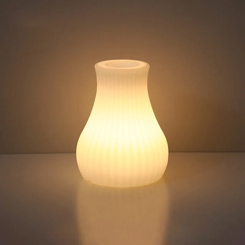 LumoForm – Geometrisk-formet LED-bordlampe med fjernbetjening og stemningsindstillinger