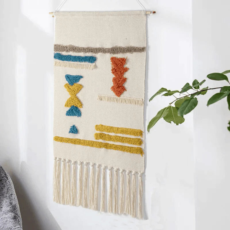 PatternLoom – Moderne abstrakt geometrisk vægkunst til minimalistisk indretning