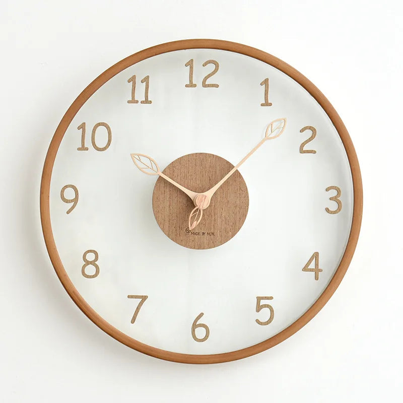 EcoTime - Minimalistisk vægur med naturinspireret charme
