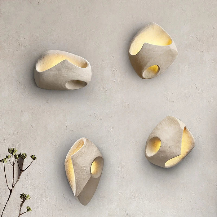 LuxeGlow – Edda Væglampe med unik Sculptural