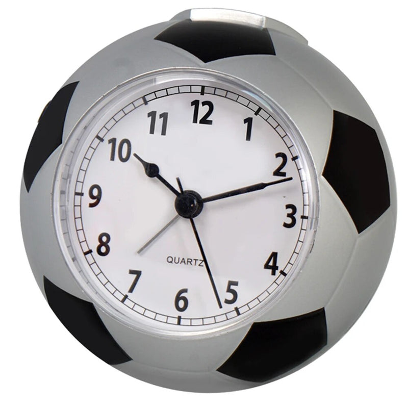 KickTime – Fodbold-Tematisk Analogt Vækkeur med Legende Design