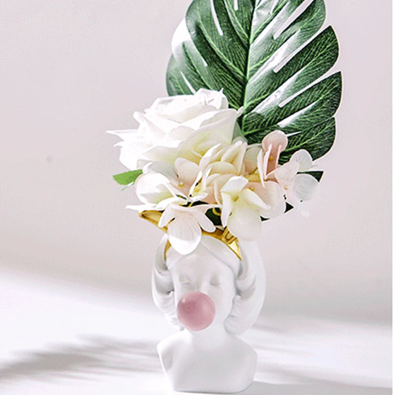 DecoBloom – Kompakt popkunstvase med legende ører-design