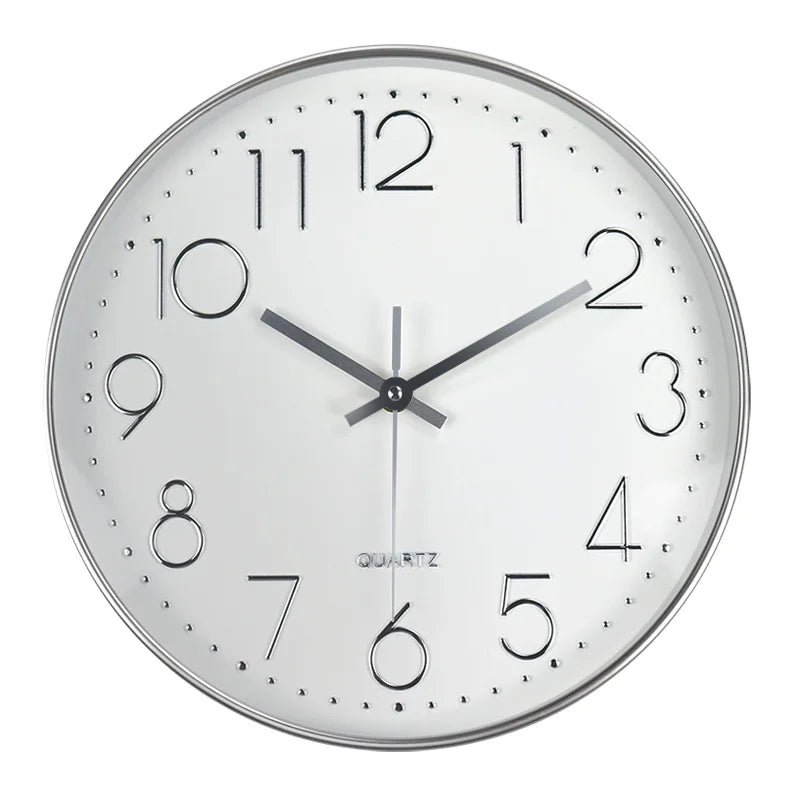 EleganceTime – Moderne Minimalistisk Vægur med Stille Bevægelse
