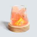 SaltAura – Himalaya salt natlampe med diffusor til æteriske olier og blødt omgivende lys