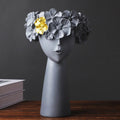 FloraMuse – Nordisk pigehovedvase med blomsterkrone til elegante blomsterarrangementer