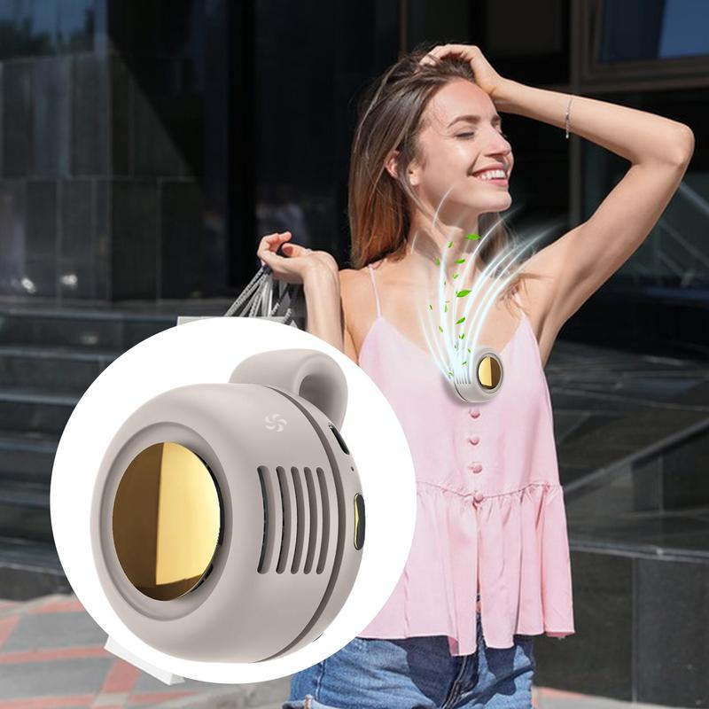 CoolDrift – Kompakt bladløs ventilator med USB-genopladeligt design