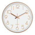 EleganceTime – Moderne Minimalistisk Vægur med Stille Bevægelse