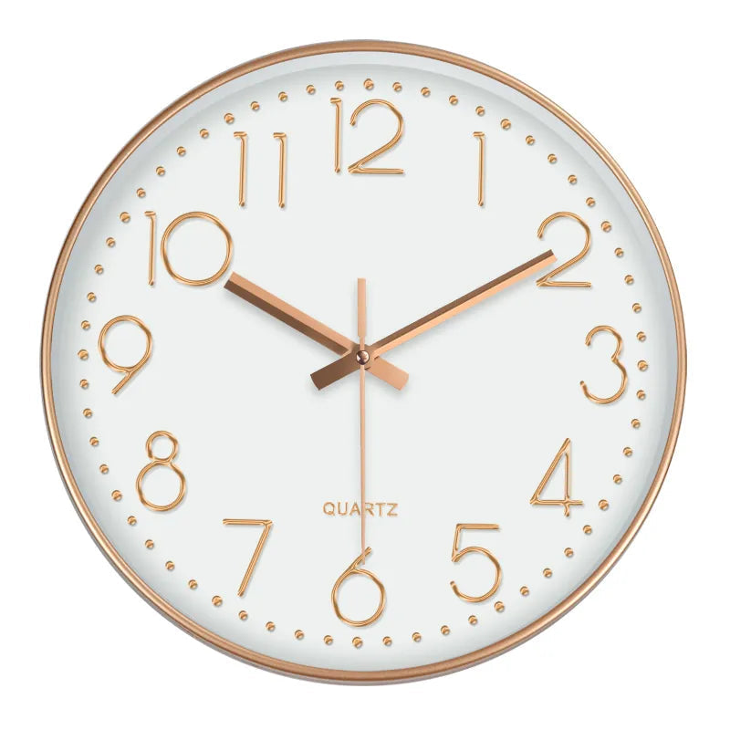 EleganceTime – Moderne Minimalistisk Vægur med Stille Bevægelse