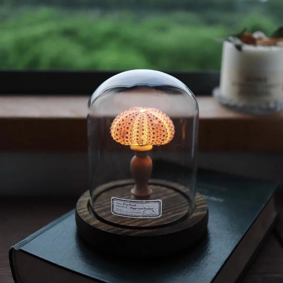 GlowUrchin – Mini natlampe med søpindsvin-svampedesign