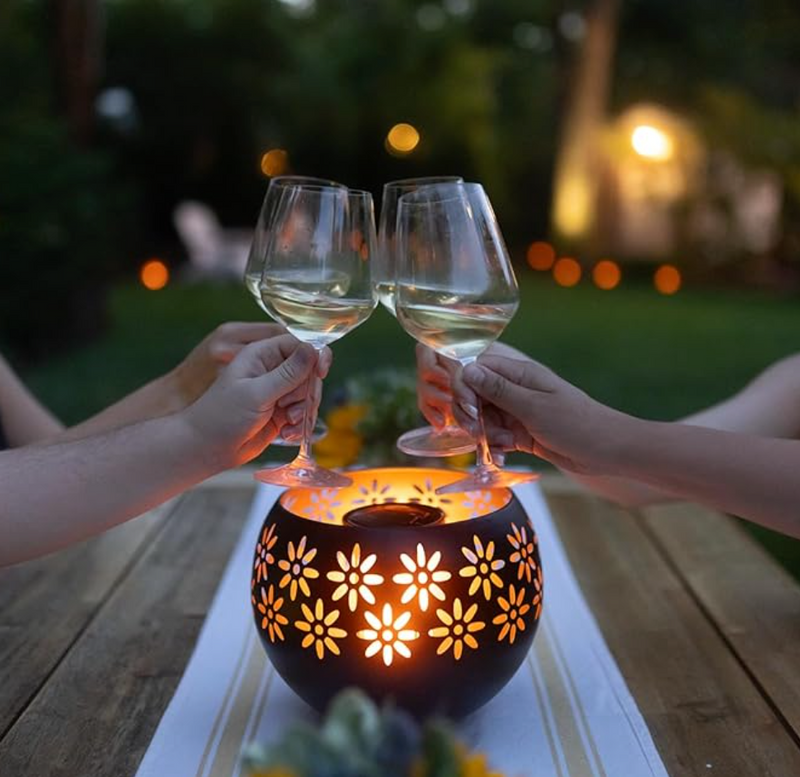 GlowBlossom - Solcelledrevet blomsterlampe til en magisk havestemning