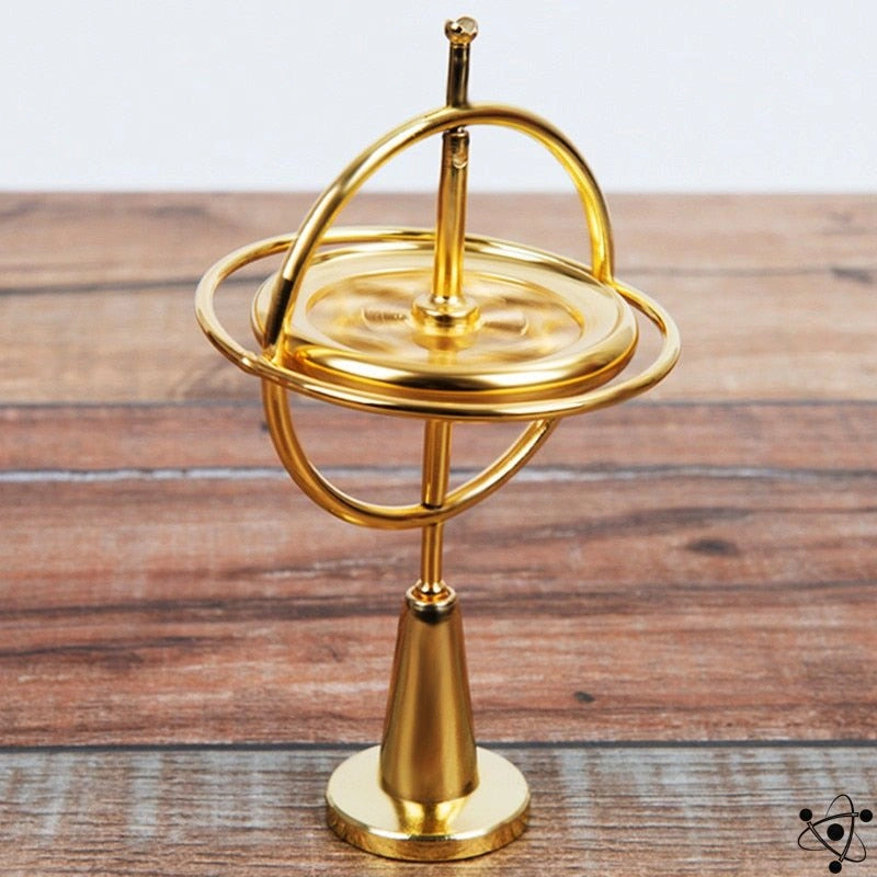 GyroNova – Videnskabelig gyroskopskulptur med fascinerende bevægelse