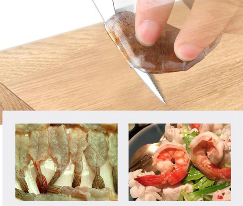 ShellEase – Hurtig rejeskaller med grebvenligt design til hurtig tilberedning af skaldyr