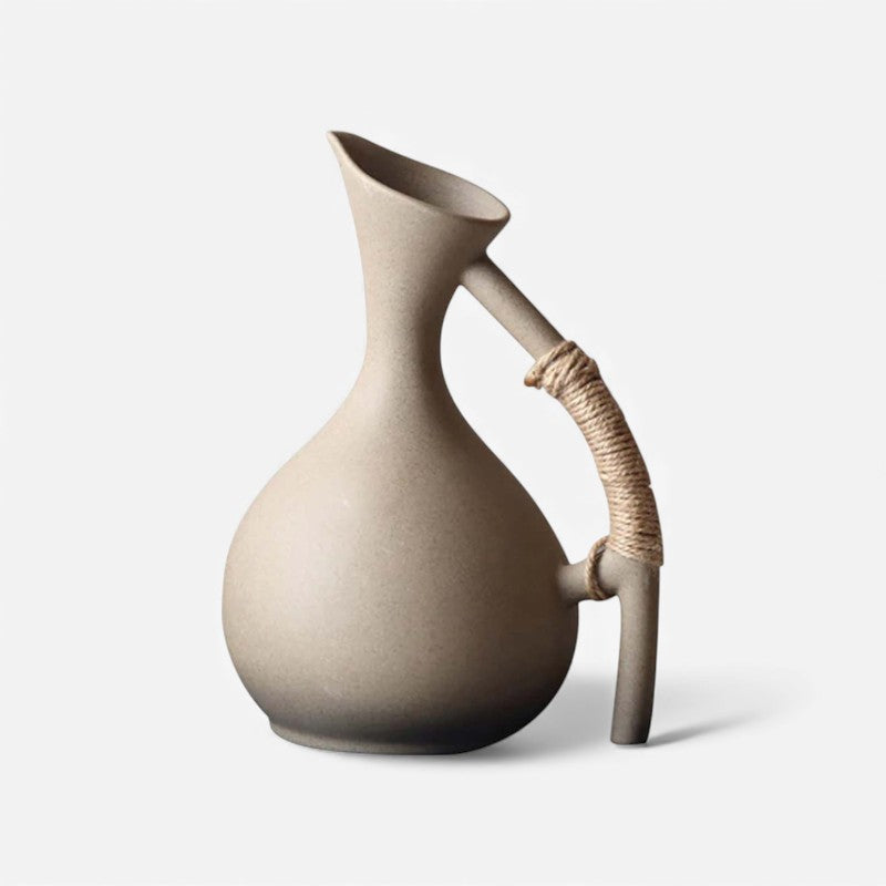 HandleBloom - Kande med Håndtag og Vase Inspireret Design