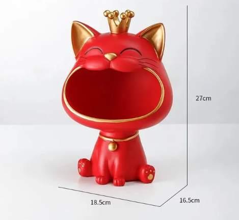 ZenKitty - Lucky Cat dekoration der symboliserer ro og positivitet til dit hjem