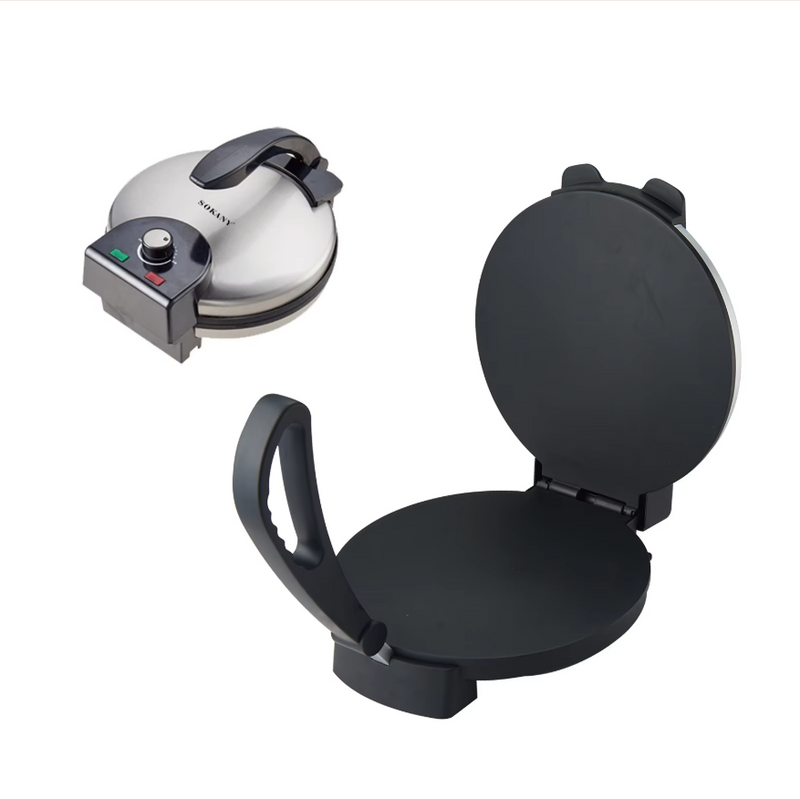 EasyBake – Kompakt elektrisk Roti Maker med non-stick overflade til perfekte fladbrød