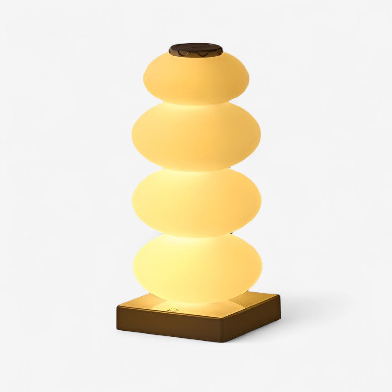 TouchGlow - Genopladelig LED bordlampe med touch styring