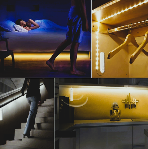 HaloTrack - Smarte LED-striplight med bevægelsessensor-teknologi