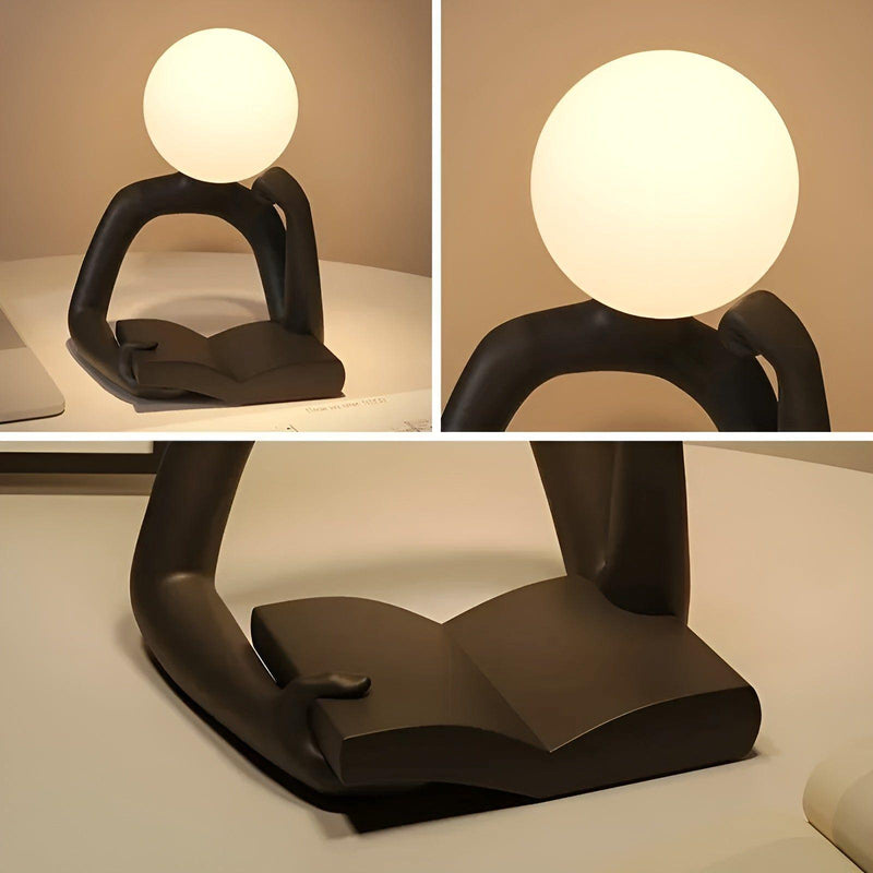 AetherGlow – Skulpturel luksuslampe med abstrakt motiv og elegant belysning