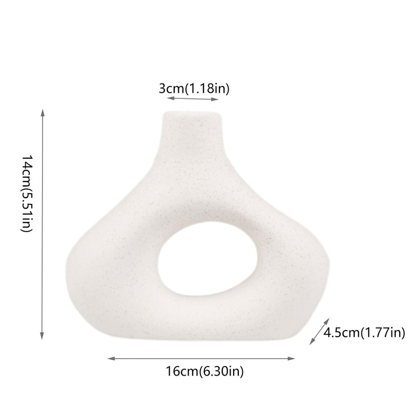 NestForm – Moderne Ren Linjer Rund Vase med Elegant Form