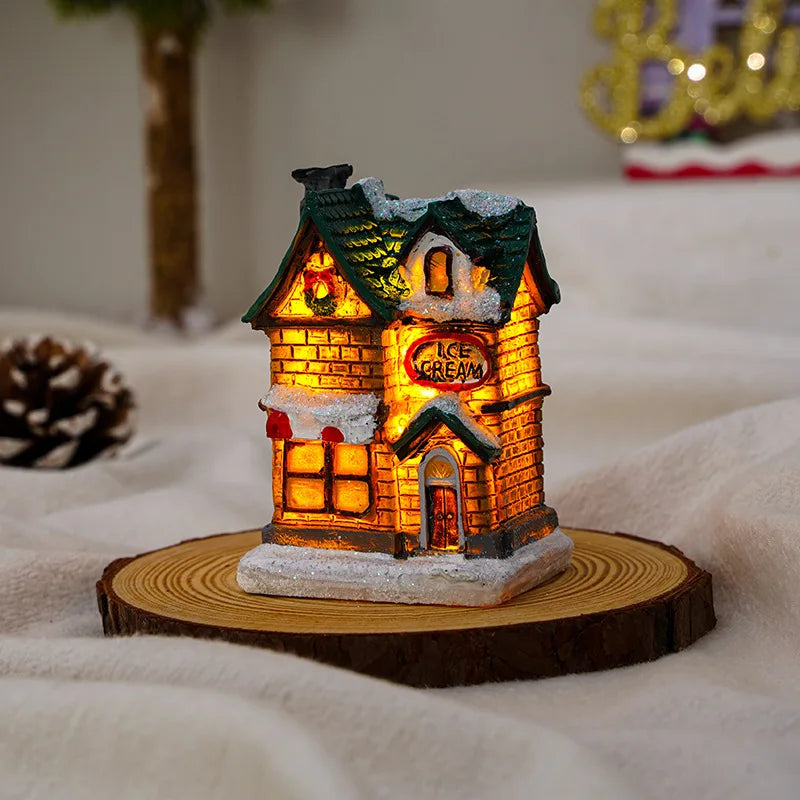 ChristmasGlow – Hængende oplyste julepynt med elegant rundt dekorativt design