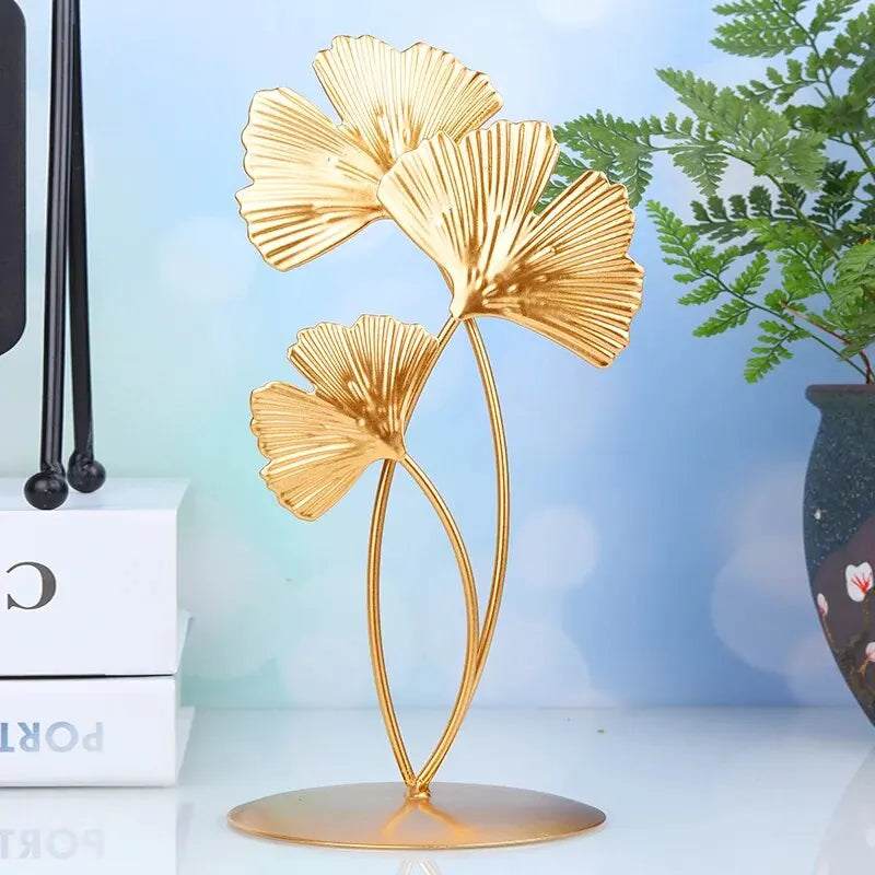 GoldLeaf - Moderne bladornament til hjemmet og kontoret