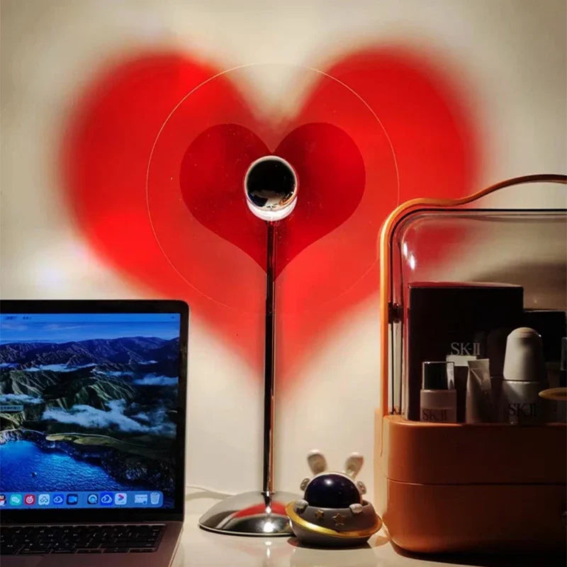 HeartGlow - Heart LED Lampe til Varme og Romantik i Ethvert Rum