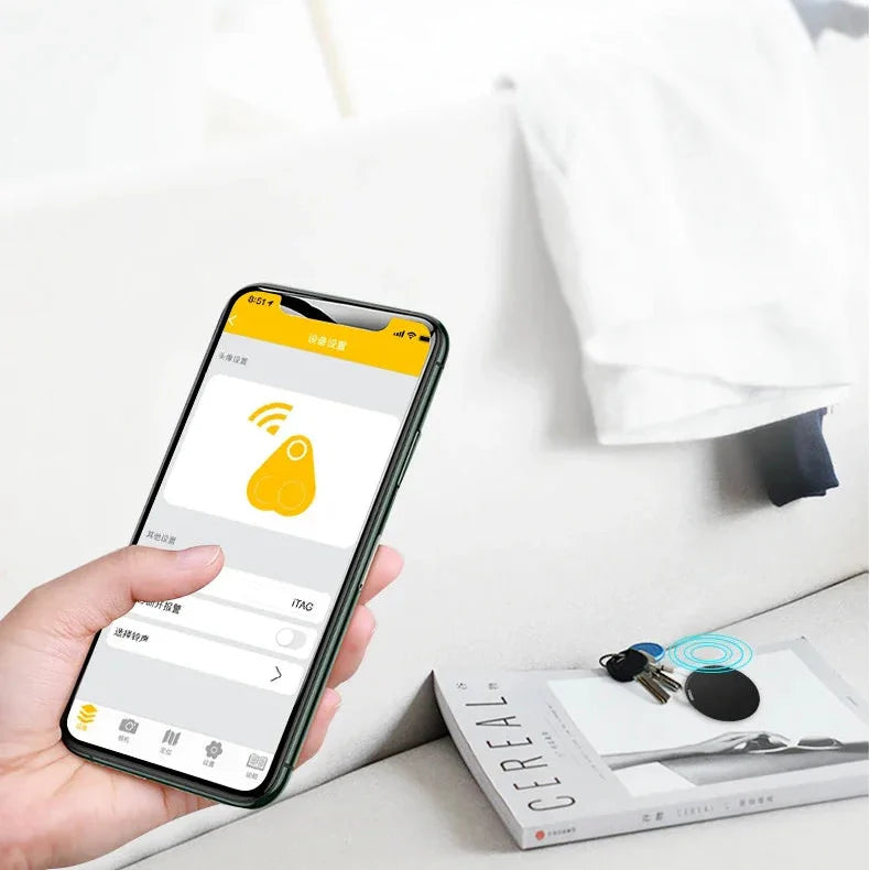 KeyNest – Kompakt smart Bluetooth nøglefinder med app til hurtig sporing