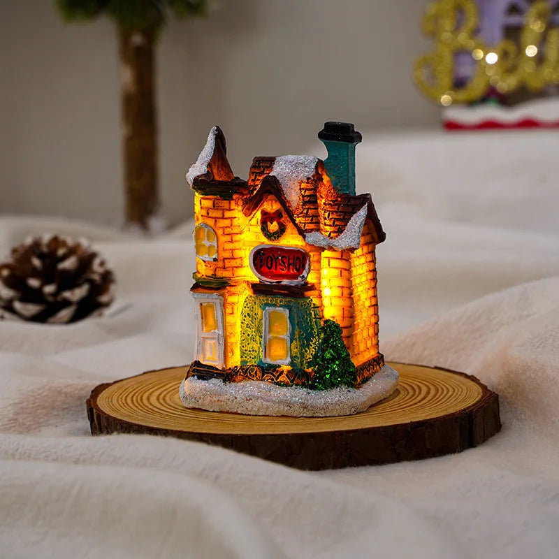 ChristmasGlow – Hængende oplyste julepynt med elegant rundt dekorativt design