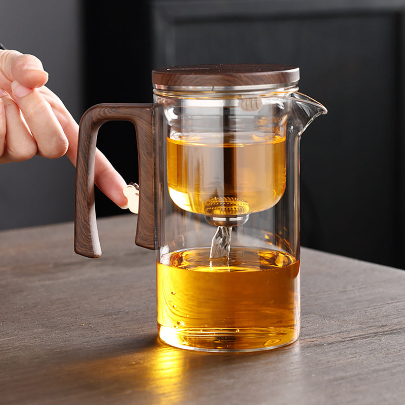 TeaFlow – Gennemsigtig tekande med magnetisk filter til ren og præcis tebrygning