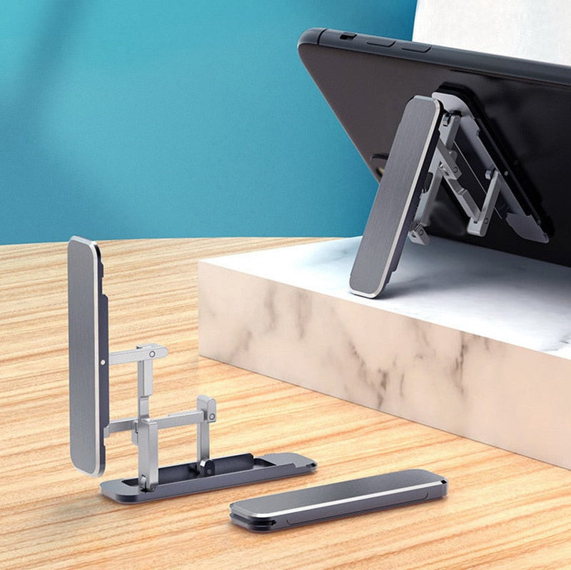 FlexiStand – Foldbar telefonholder med justerbare vinkler for håndfri bekvemmelighed