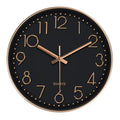 EleganceTime – Moderne Minimalistisk Vægur med Stille Bevægelse