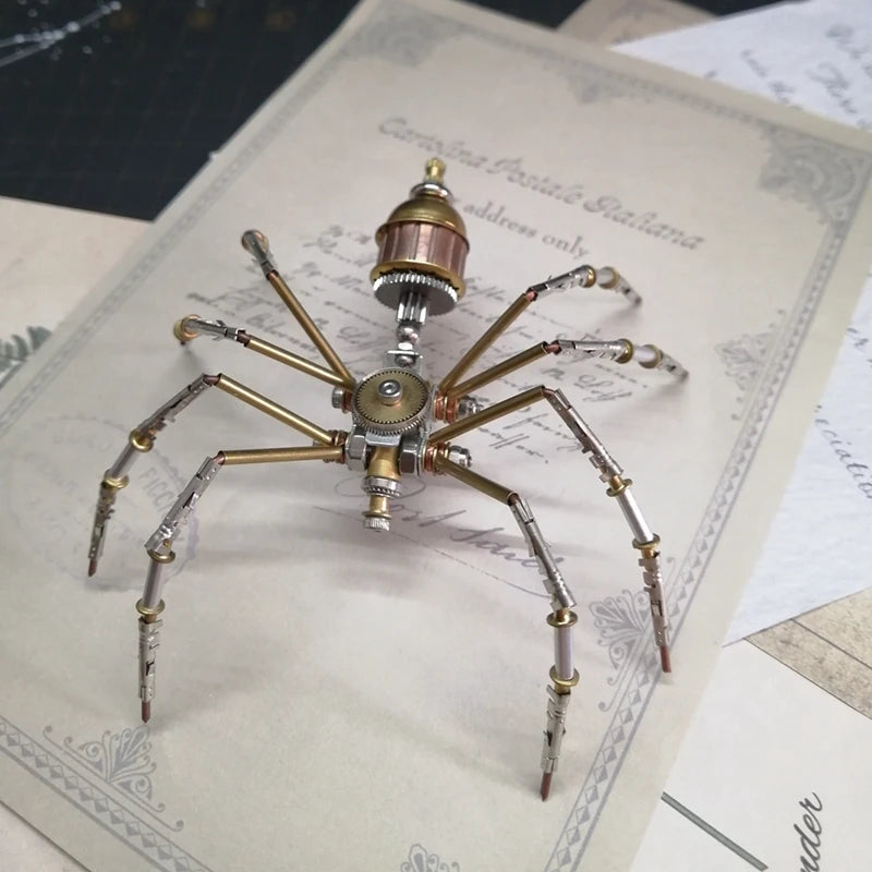 SpiderCraft- Steampunk Inspireret Mekanisk Edderkop til Kreativ Indretning