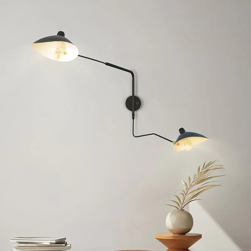 LumiSleek – Ny stilfuld væglampe med elegant mid-century moderne design