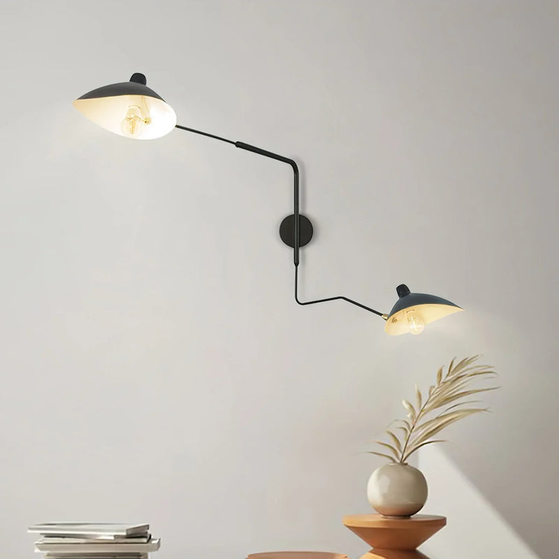 LumiSleek – Ny stilfuld væglampe med elegant mid-century moderne design