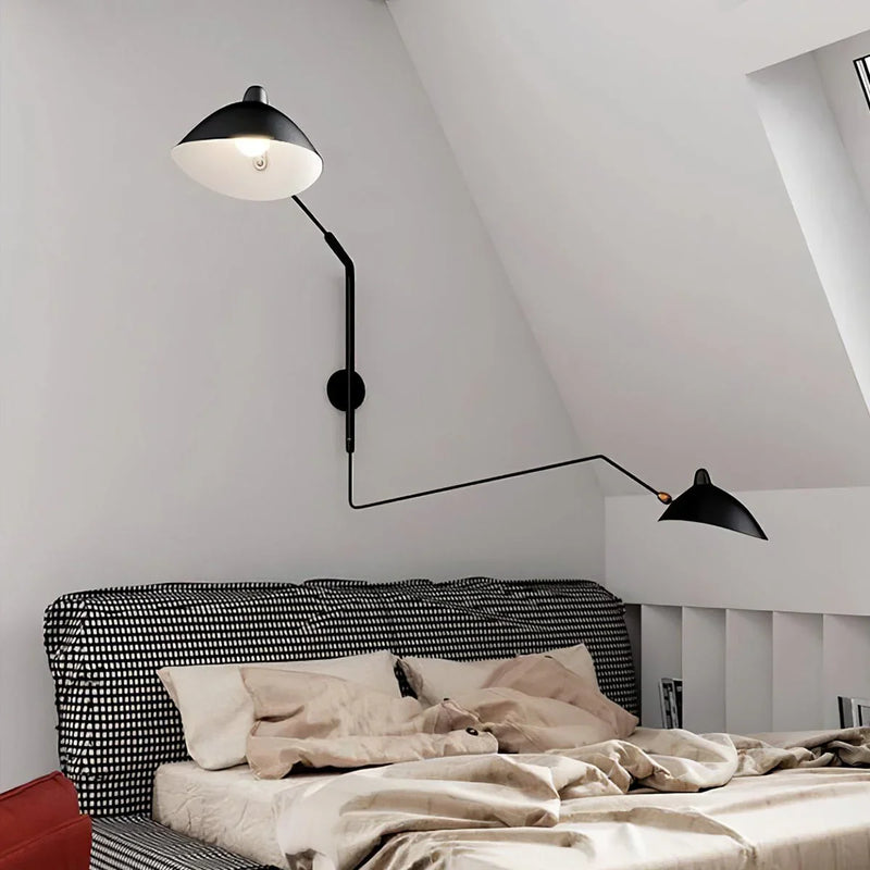 LumiSleek – Ny stilfuld væglampe med elegant mid-century moderne design