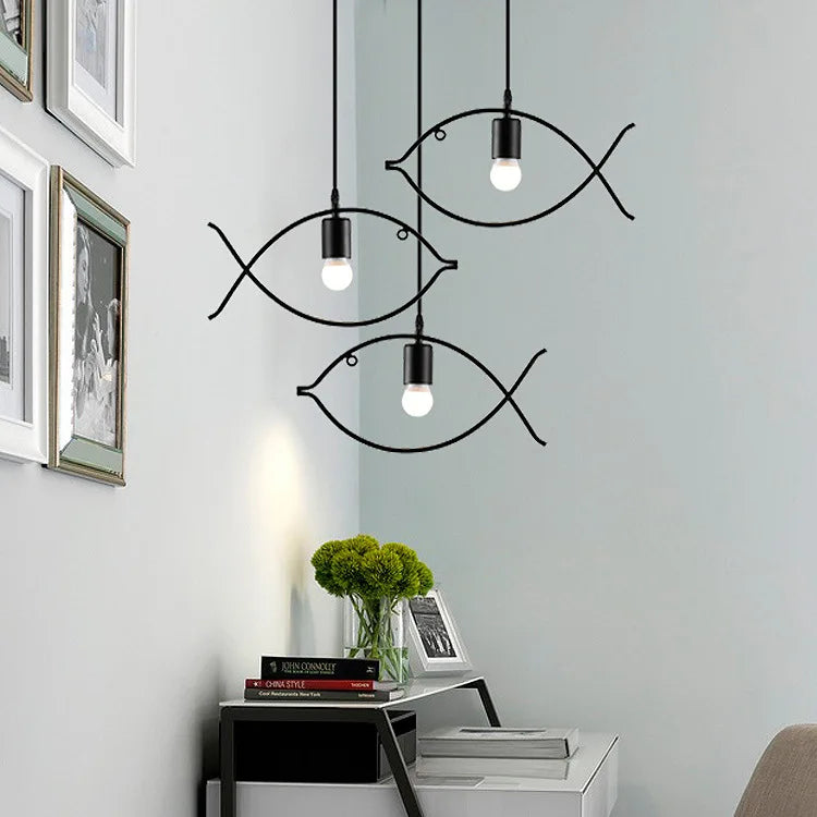 FishGlow - Elegant fiske-inspireret pendel med unikt design