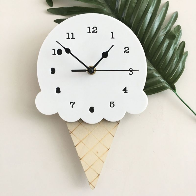 ScoopClock - isformet vægur til sjove ure og legesyge rum