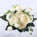 BlossomCharm - Elegant buket med et delikat rose- og gypsophila-arrangement