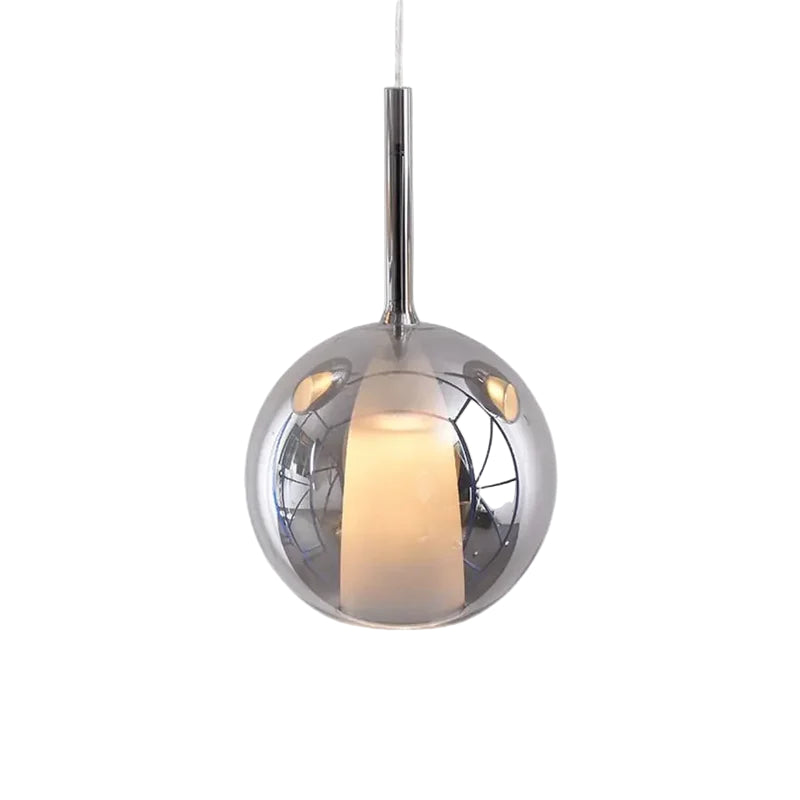 LumaSphere – Moderne glas LED-pendellampe