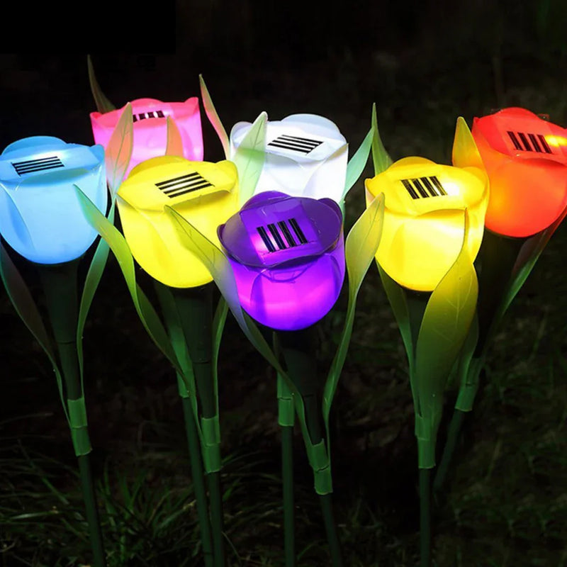 TulipGlow – Solar Tulip Blomsterlamper