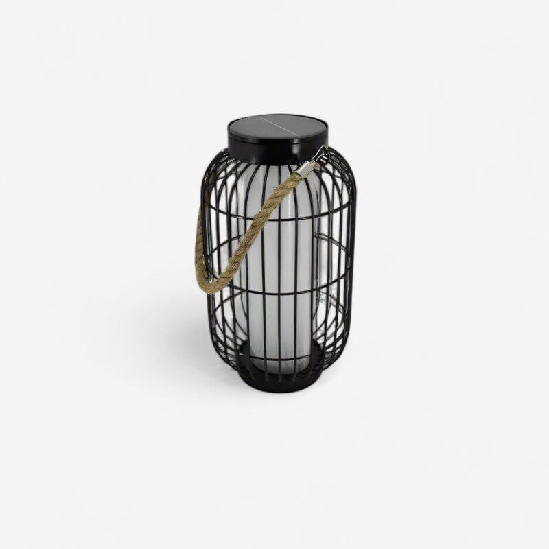 LumiRope - Solcelledrevet LED lys med Reb håndtag og Beskyttelseskasse