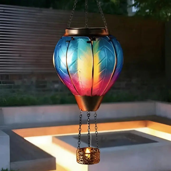 SkyLume - Soldrevet hængelygte med automatisk tænding