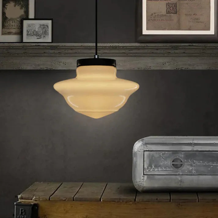 VintageGlow – Elegant geometrisk hængelampe til moderne interiør