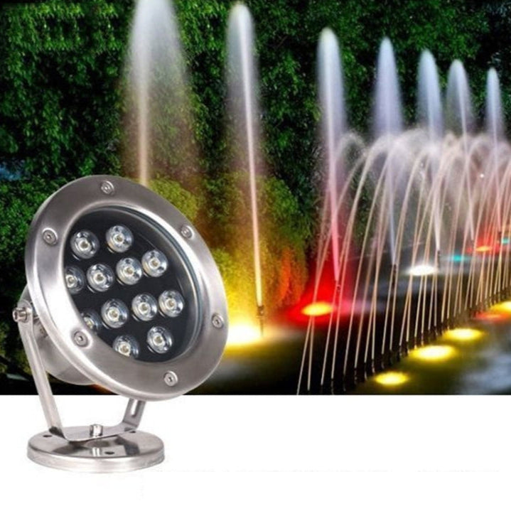 AquaGlow - Livlig LED-undervandslampe til pools og springvand