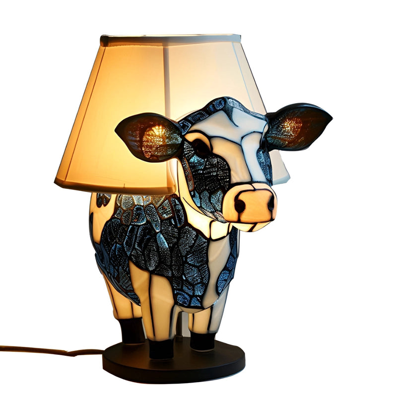 GlowCow - Legesyg bordlampe med dyreinspireret design der giver et sjovt og unikt præg